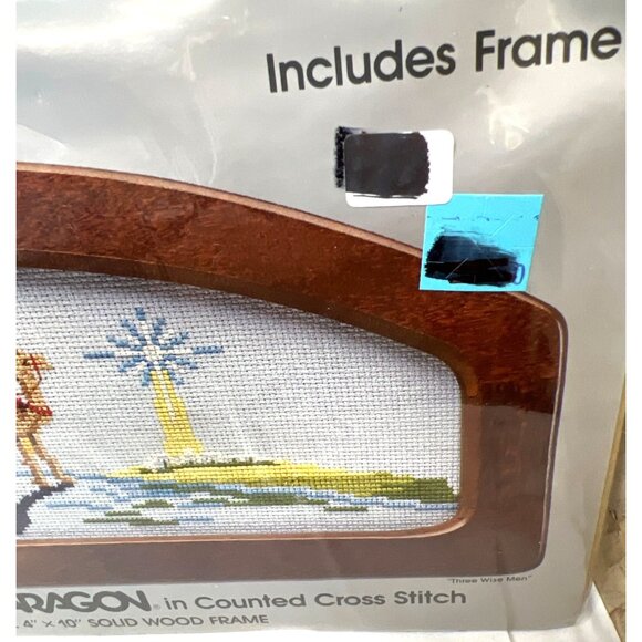 Christmas Collection Decorative Picture Kit By Paragon Counted Cross Stitch With - Picture 3 of 4